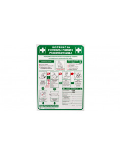 Tabliczka ostrzegawcza PCV...