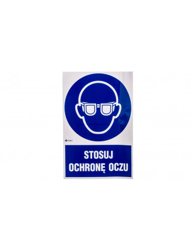 Samoprzylepna tabliczka ostrzegawcza...