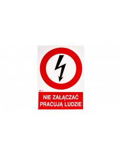 Samoprzylepna tabliczka...