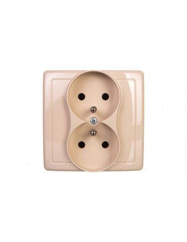 Simon Basic Gniazdo podwójne z/u...