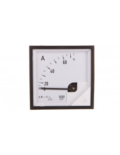 Amperomierz analogowy 72x72...