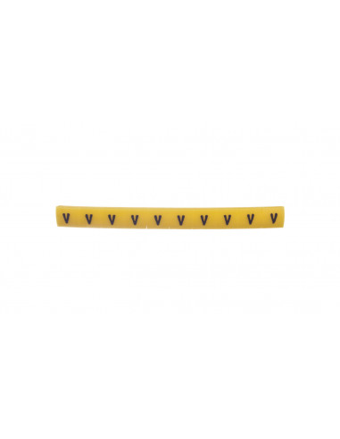 Oznacznik do złączek EZ-6/V żółty...