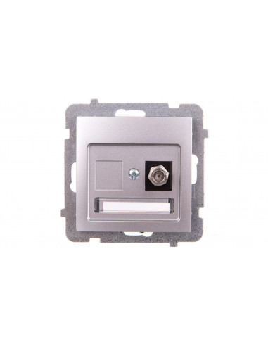 AS Gniazdo antenowe pojedyncze typu F...