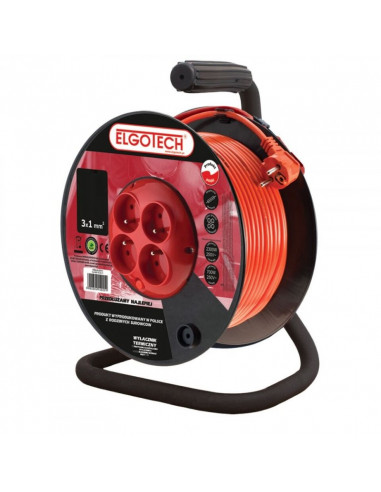 Przedłużacz bębnowy 40m OMY 3x1 4xGS...