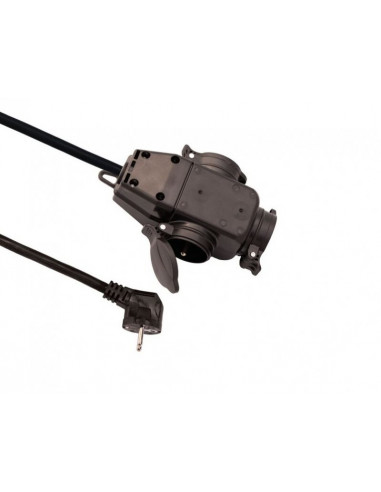 Przedłużacz warsztatowy 3-gniazda z/u...