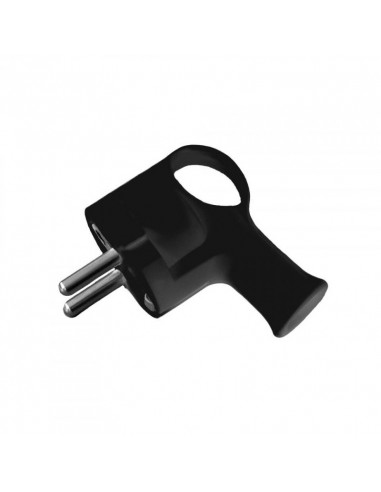 Wtyczka kątowa z uchem z/u 16A 250V...