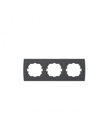 LOGI Ramka potrójna pozioma Grafit...