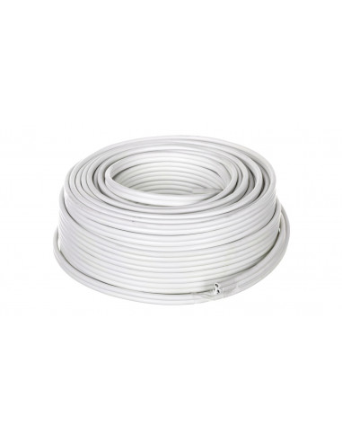 Przewód głośnikowy CU 2x2,5 OFC biały...