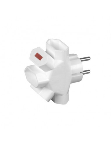 Rozgałeźnik wtyczkowy 4xEuro z...