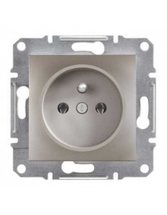 Gniazdo 2P+PE bez ramki,...