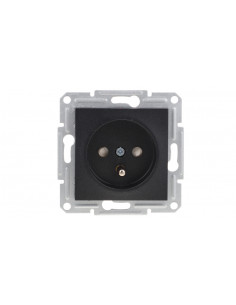 Gniazdo 2P+PE z przesł. bez...