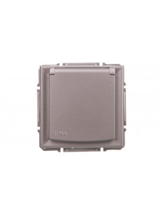 ASFORA Gniazdo 2P+PE IP44...