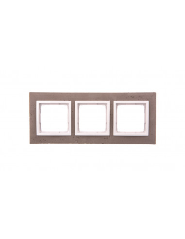 Simon 54 Nature Ramka potrójna beton...