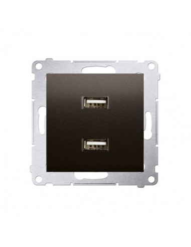 Simon 54 Ładowarka 2xUSB 2.1A 5V/DC...