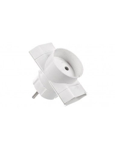 Rogałęźnik wtyczkowy 2xEuro + 1x2P...