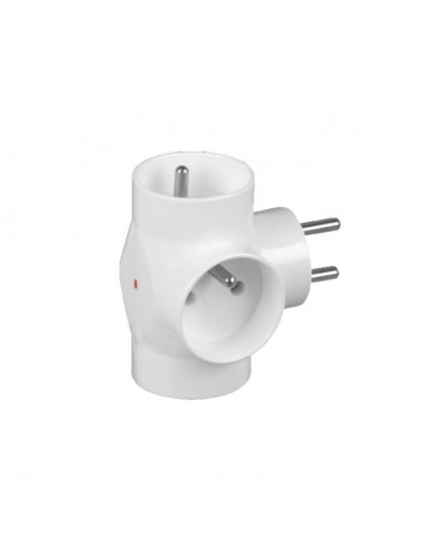 Rozgałeźnik wtyczkowy 3x2P+Z z...