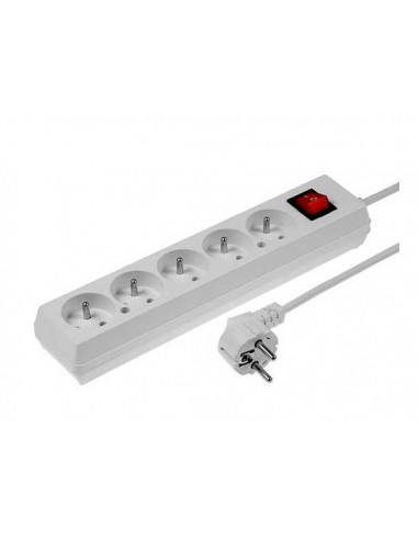 Przedłużacz z wyłącznikiem 5-gniazd...