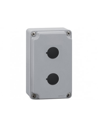 Metalowa obudowa pusta 2 otwory...