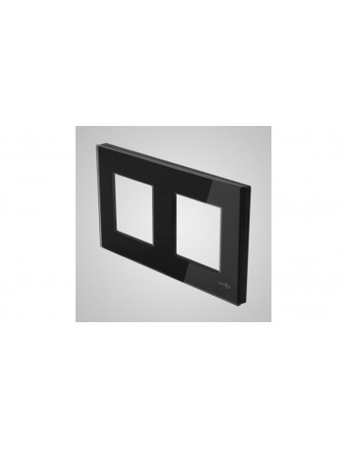 TouchMe Ramka podwójna szklana czarna...