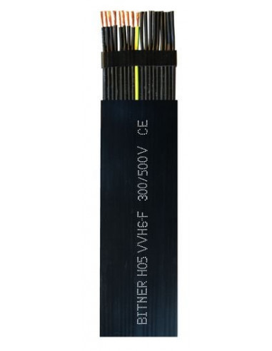 Przewód dźwigowy giętki płaski...