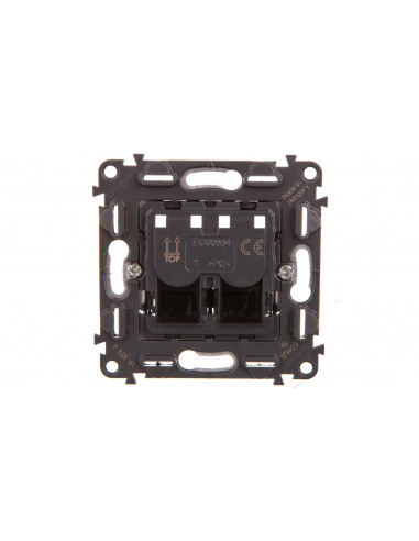 VALENA ALLURE Gniazdo podwójne 2xRJ45...