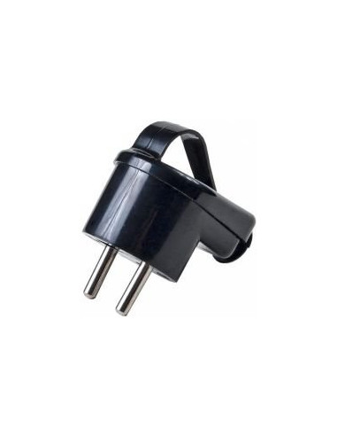 Wtyczka kątowa z/u 16A 250V z uchem...