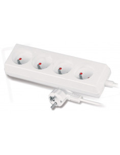 Przedłużacz 4-gniazda z/u...