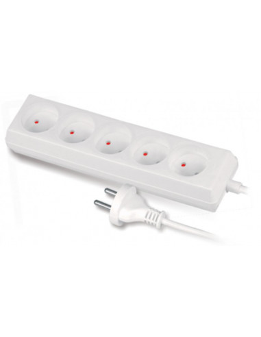 Przedłużacz 5-gniazd b/u 10A 5m /OMY...