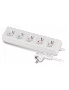 Przedłużacz 5-gniazd z/u...