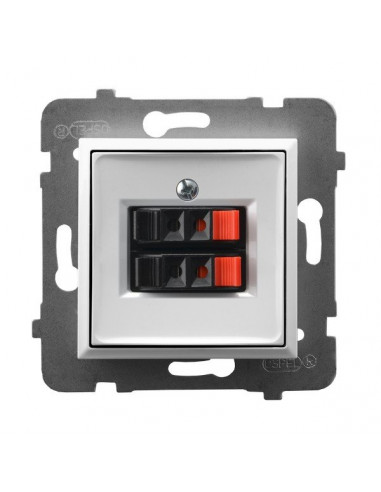 ARIA Gniazdo głośnikowe podwójne...