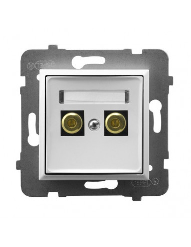 ARIA Gniazdo głośnikowe pojedyncze...