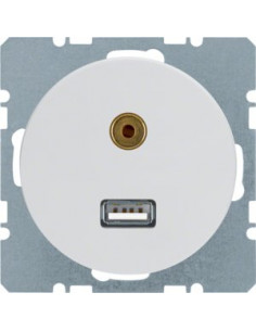 Gniazdo USB/3.5 mm audio...