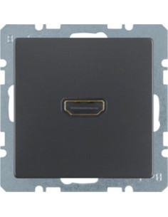 Gniazdo HDMI antracyt...