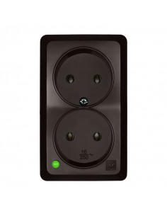 BERG Gniazdo podwójne n/t...