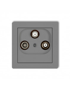 DECO Gniazdo antenowe 2...