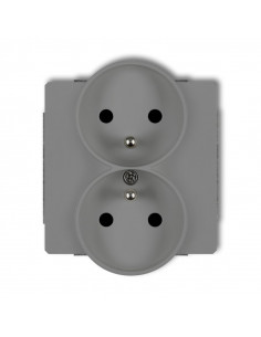 DECO Soft Gniazdo podwójne...