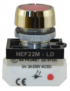 Lampka NEF22 metalowa...