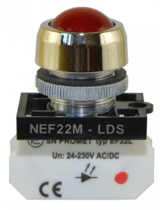 Lampka NEF22 metalowa...