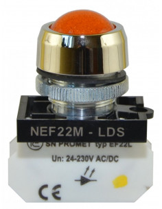 Lampka NEF22 metalowa...
