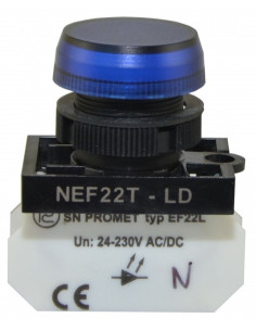 Lampka NEF22 niebieska...