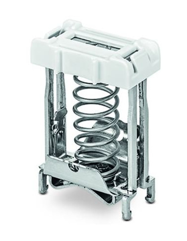 Obejma sprężynowa do ekranów śred...