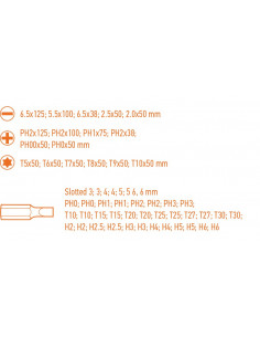 Zestaw wkrętaków i końcówek... 2