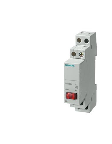 Lampka modułowa 1x czerwona 230V 5TE5800