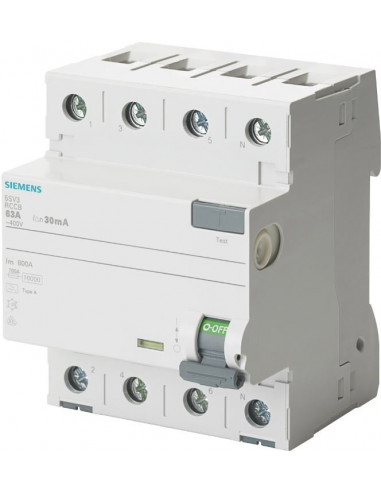 Wyłącznik różnicowoprądowy 4P 40A...