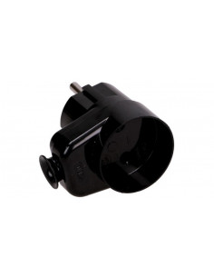 Wtyczka kątowa z gniazdem...