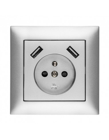 Sentia Gniazdo pojedyncze z/u 16A z...