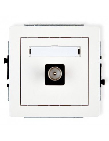 DECO Gniazdo antenowe pojedyncze TV...