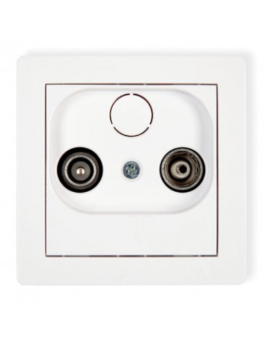 DECO Gniazdo antenowe RTV końcowe 2dB...