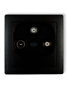 DECO Gniazdo antenowe 2...