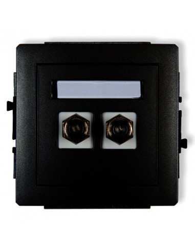 DECO Gniazdo antenowe podwójnego typu...